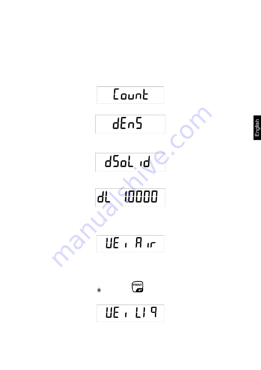 KERN KERN YDB-03 Operating Instruction Download Page 113