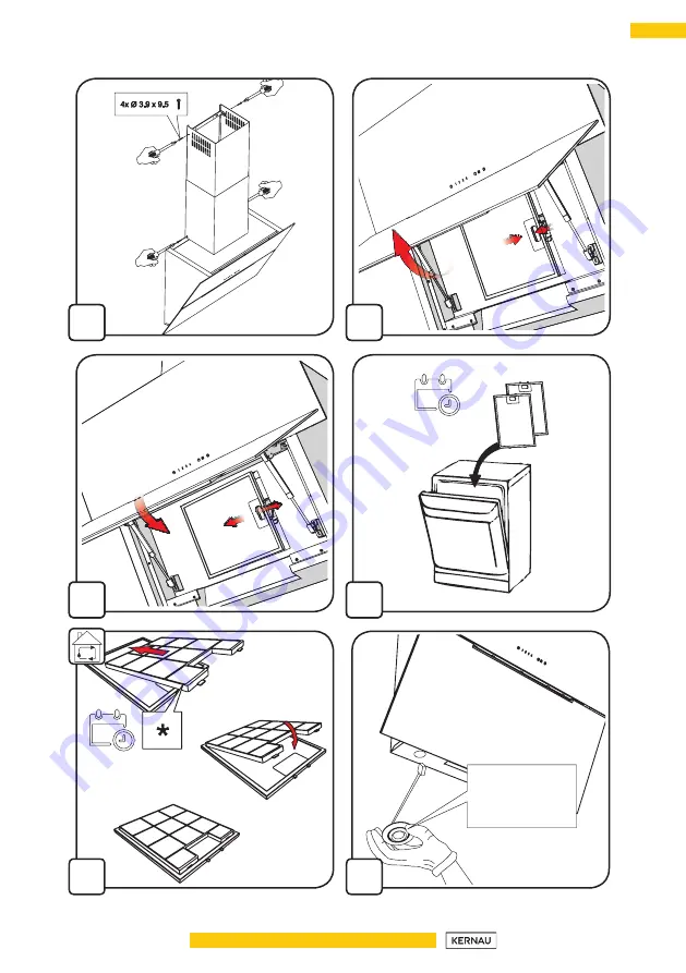 Kernau KCH 4860 B Installation And Operation Manual Download Page 7