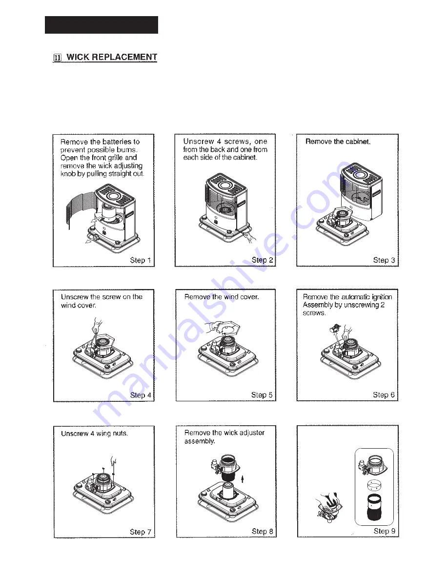 Kerona WKH-100A Owner'S Manual Download Page 10