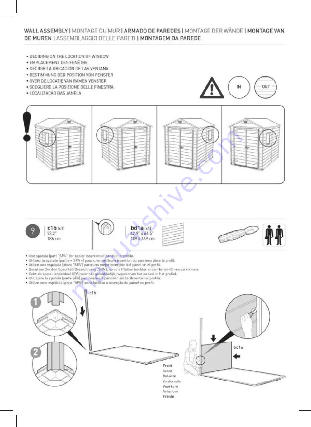 Keter 17196659 User Manual Download Page 11