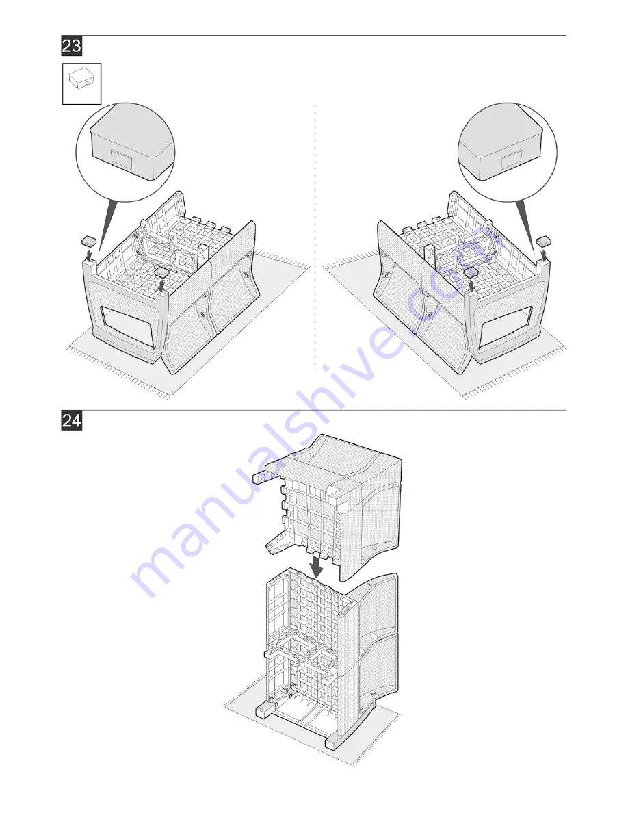 Keter BAHAMAS RELAX SET Assembly Instructions Manual Download Page 15