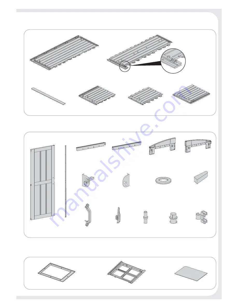 Keter FACTOR 8x8 Assembly Instructions Manual Download Page 7