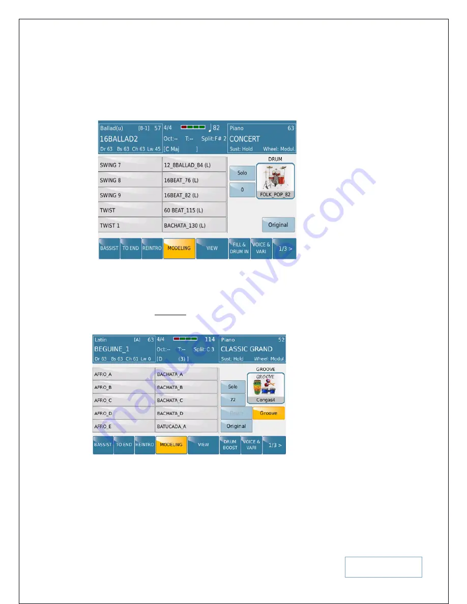 KETRON SD60 PRO live station Manual Download Page 73