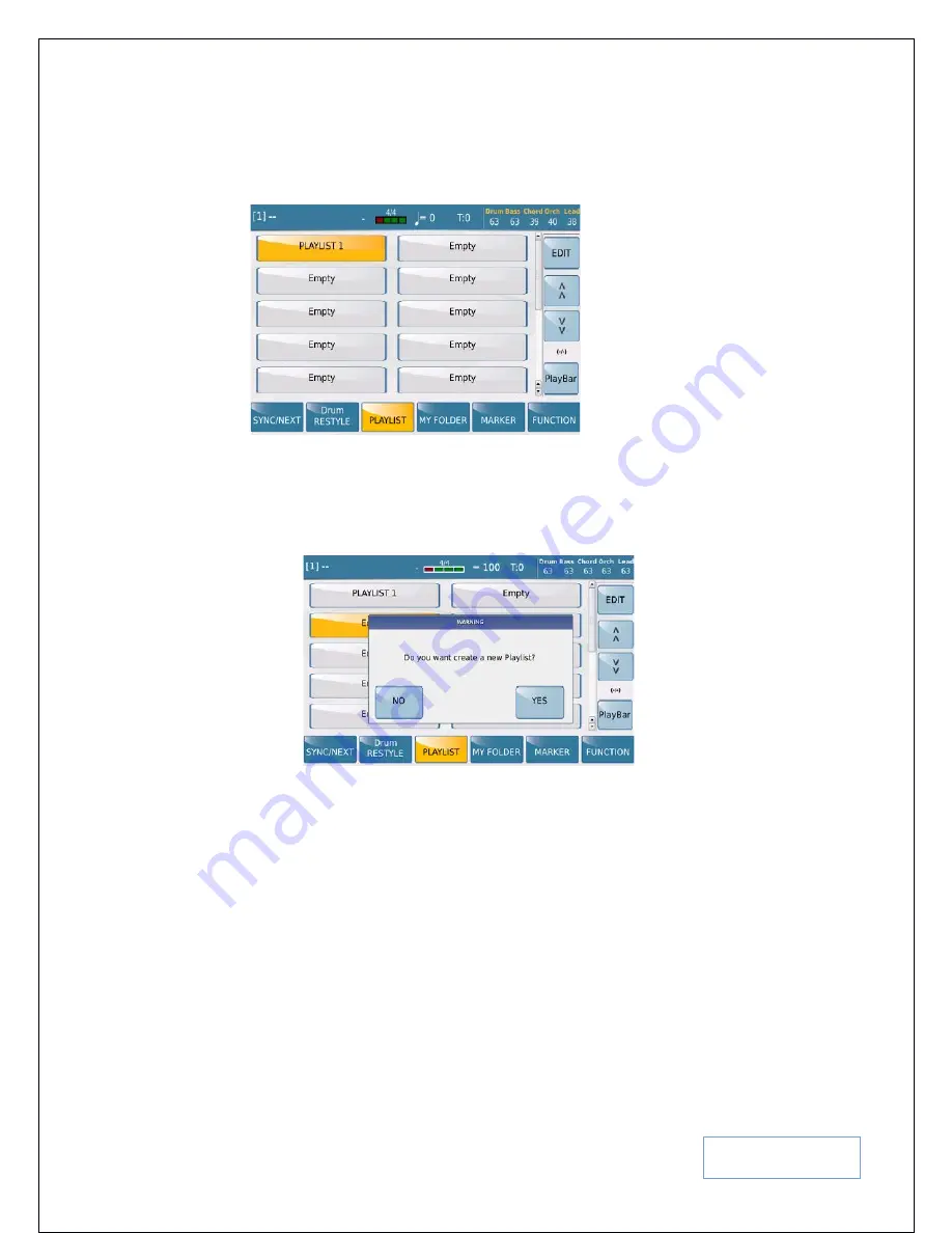 KETRON SD60 PRO live station Manual Download Page 143