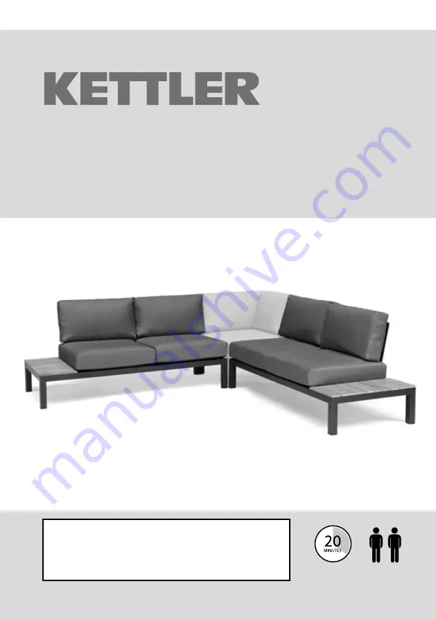 Kettler 0393130-0200 Assembly Instructions Manual Download Page 1