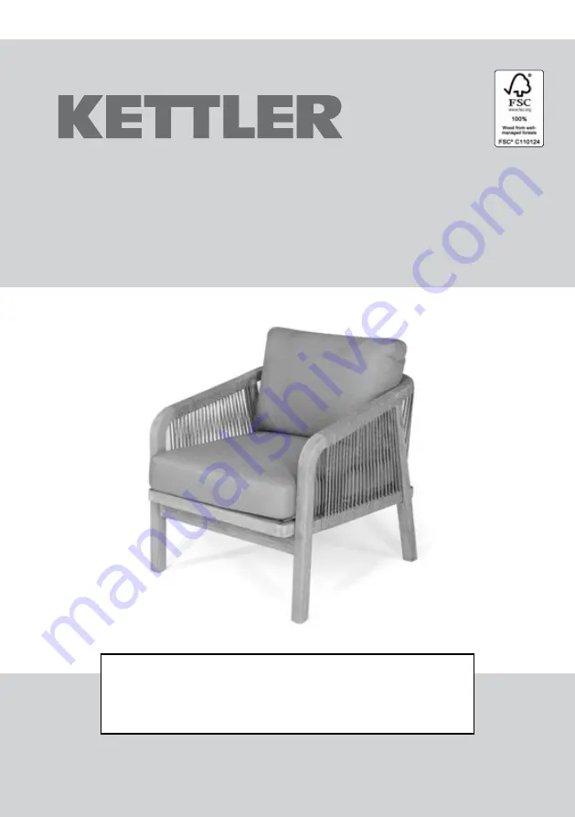 Kettler Cora Rope HUC25687 Assembly Instructions Download Page 1