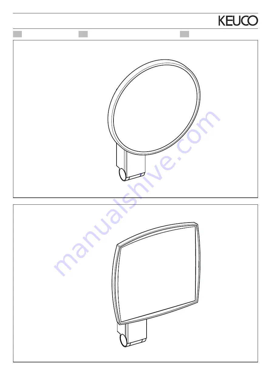 KEUCO 17612 019054 Instructions For Use Manual Download Page 1