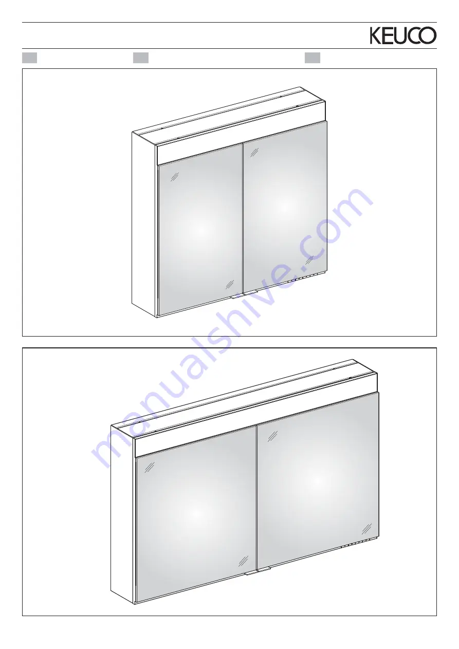 KEUCO 21521 171351 Instructions For Use Manual Download Page 1