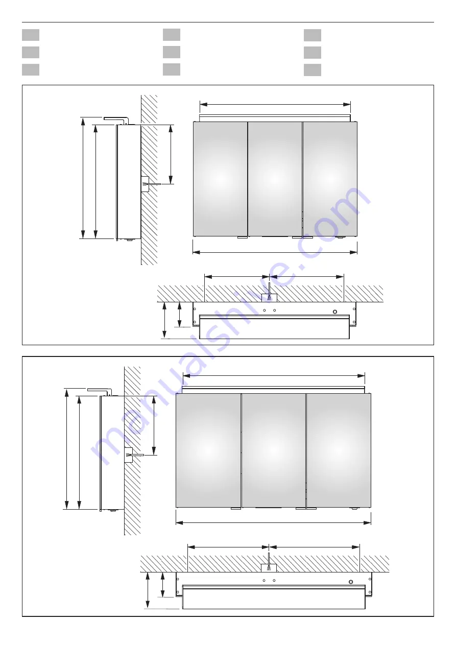 KEUCO Royal L1 13604 17130 Series Instructions For Use Manual Download Page 2