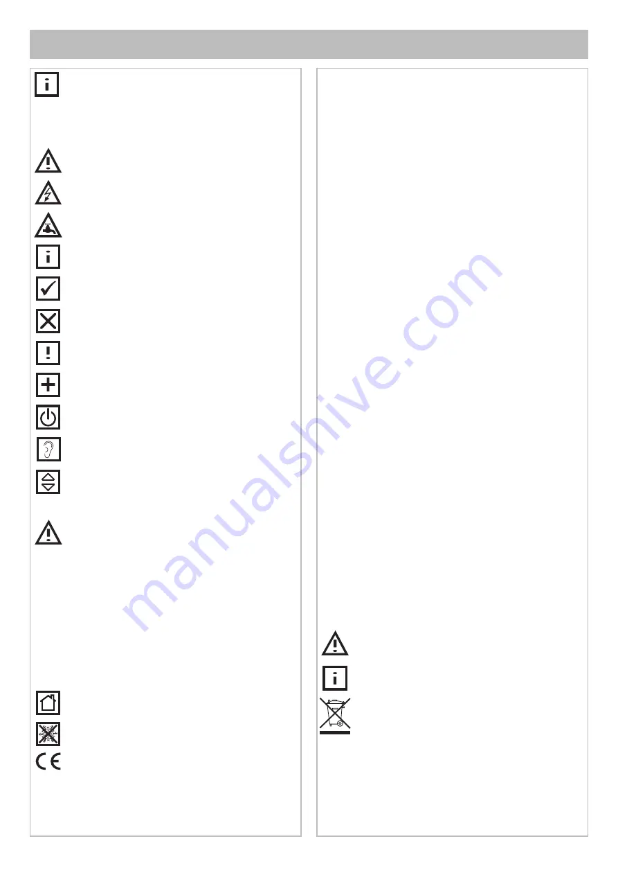 KEUCO Royal L1 13604 17130 Series Instructions For Use Manual Download Page 8