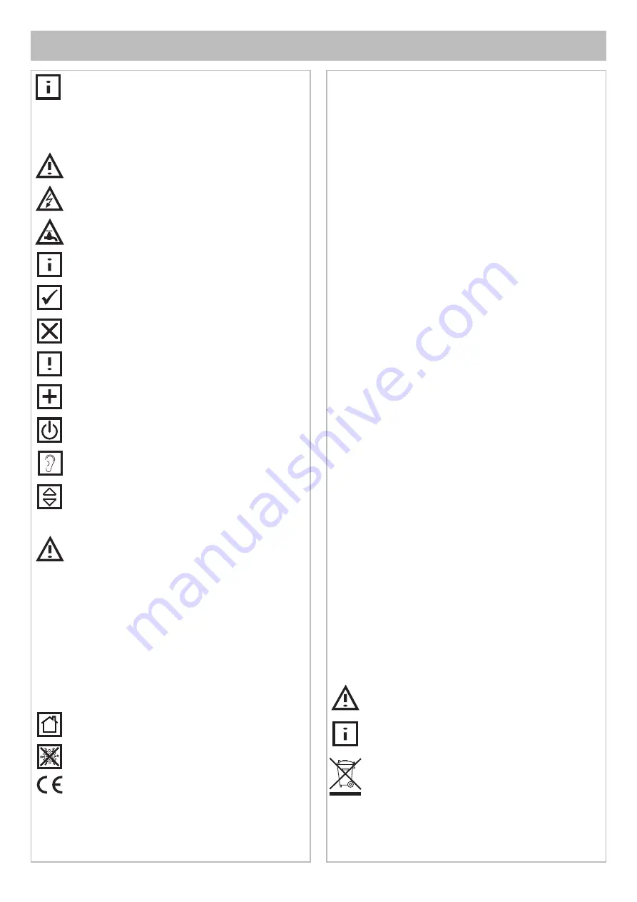 KEUCO Royal L1 13604 17130 Series Instructions For Use Manual Download Page 12