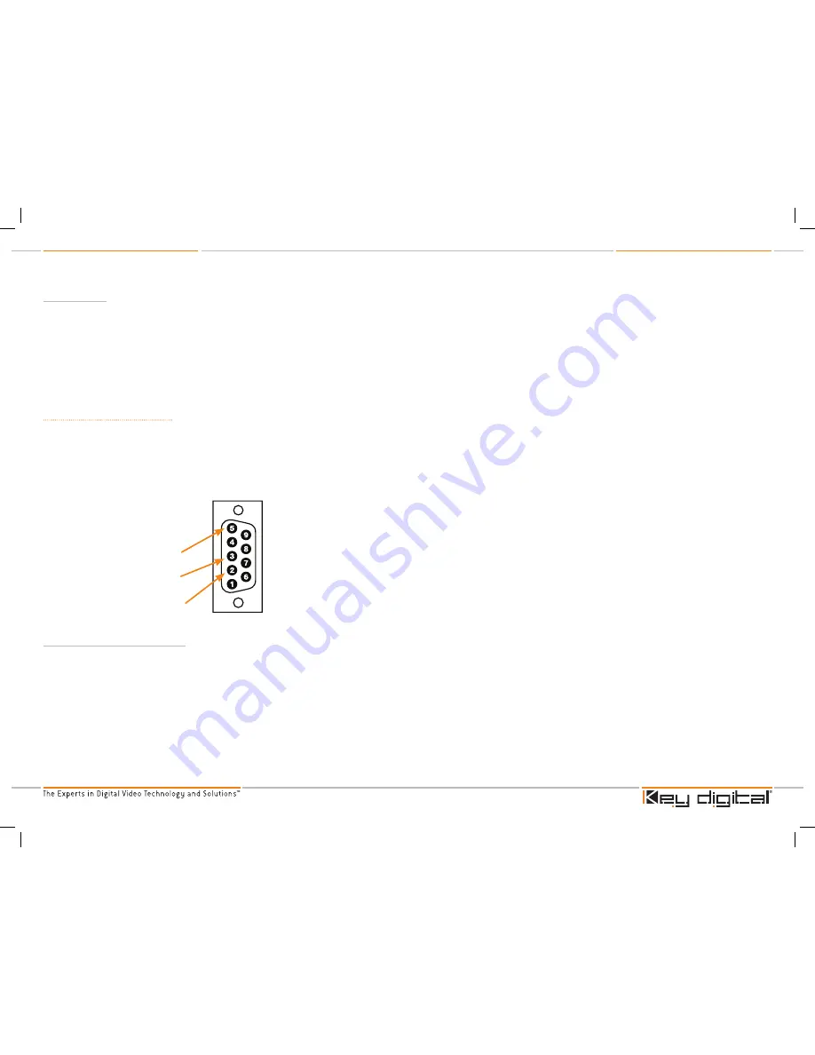 Key Digital FatBOY KD-MSA8X8 Operating Instructions Manual Download Page 6