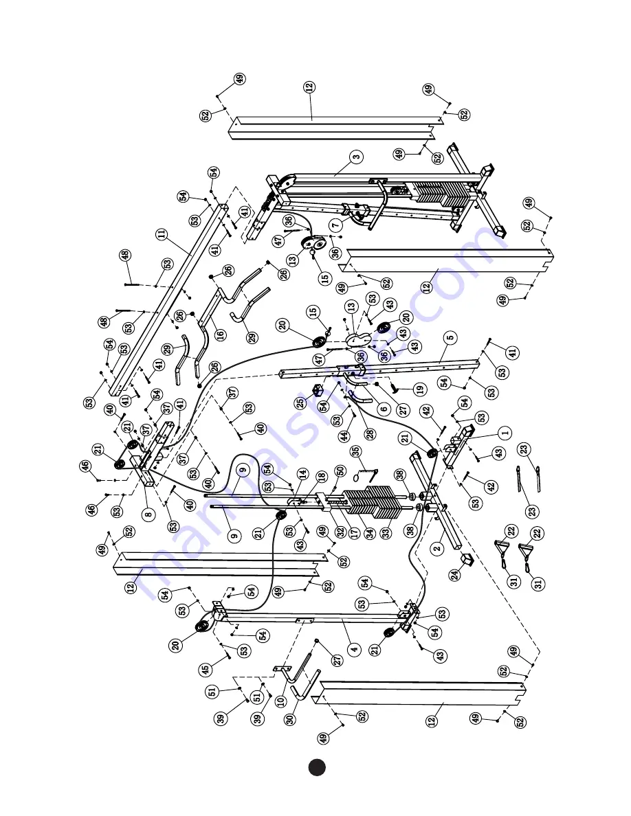 Keys Fitness CABLE CROSSOVER KPS-CC Owner'S Manual Download Page 13