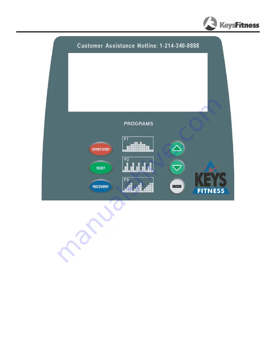 Keys Fitness CardioMax 560R Owner'S Manual Download Page 11