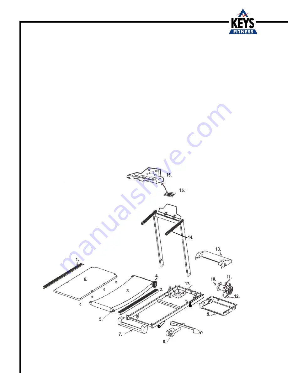 Keys Fitness EC1500-C Скачать руководство пользователя страница 16