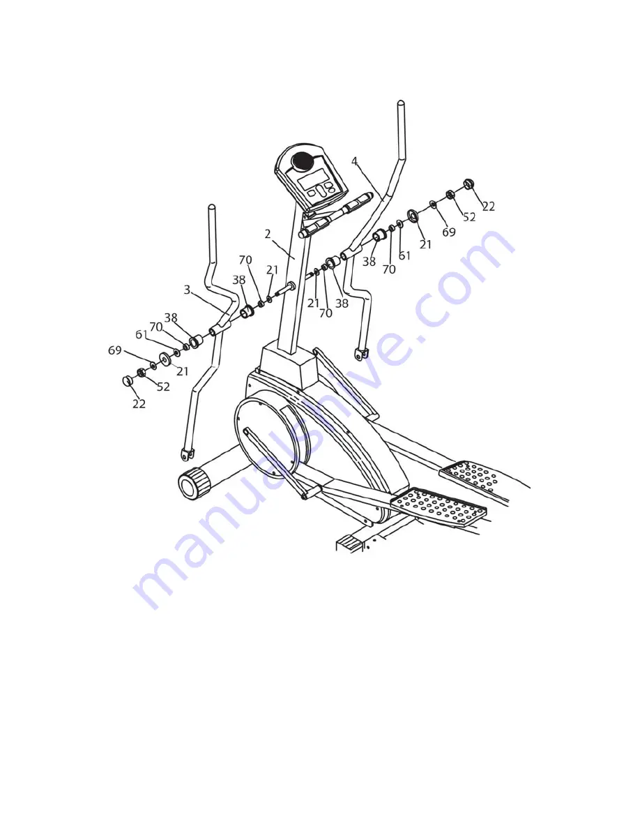 Keys Fitness HEALTHTRAINER HT840EL Скачать руководство пользователя страница 10