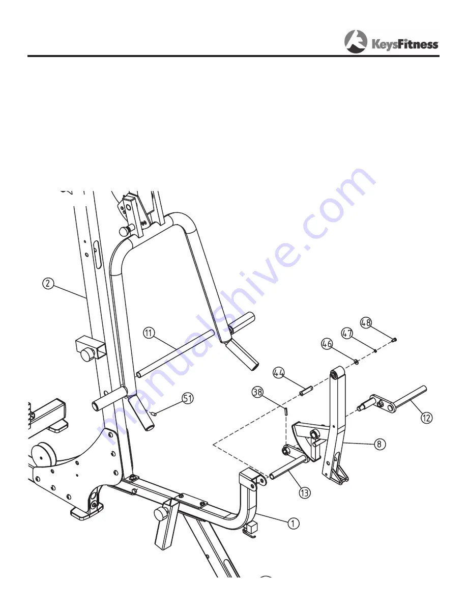 Keys Fitness KF-1860 Скачать руководство пользователя страница 13