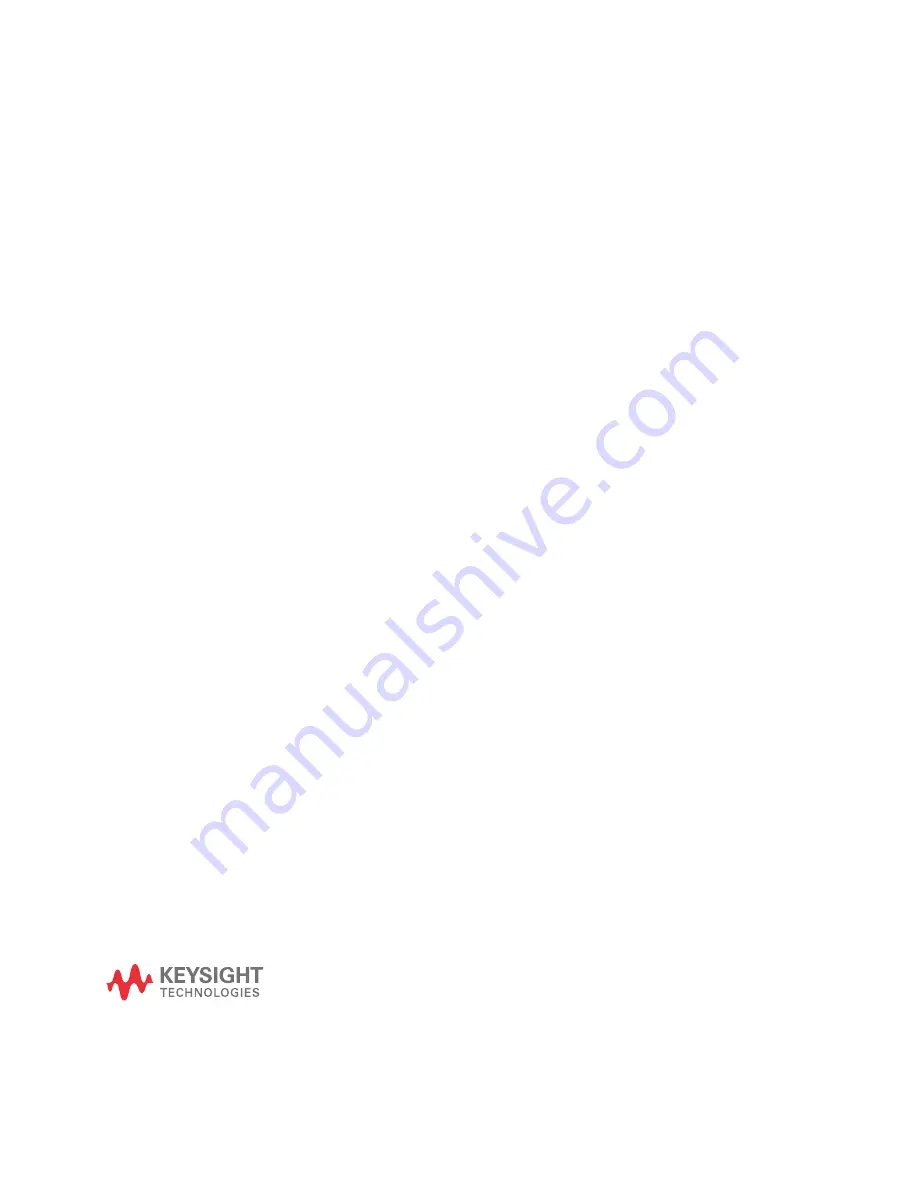 Keysight Technologies 34921A User Manual Download Page 18