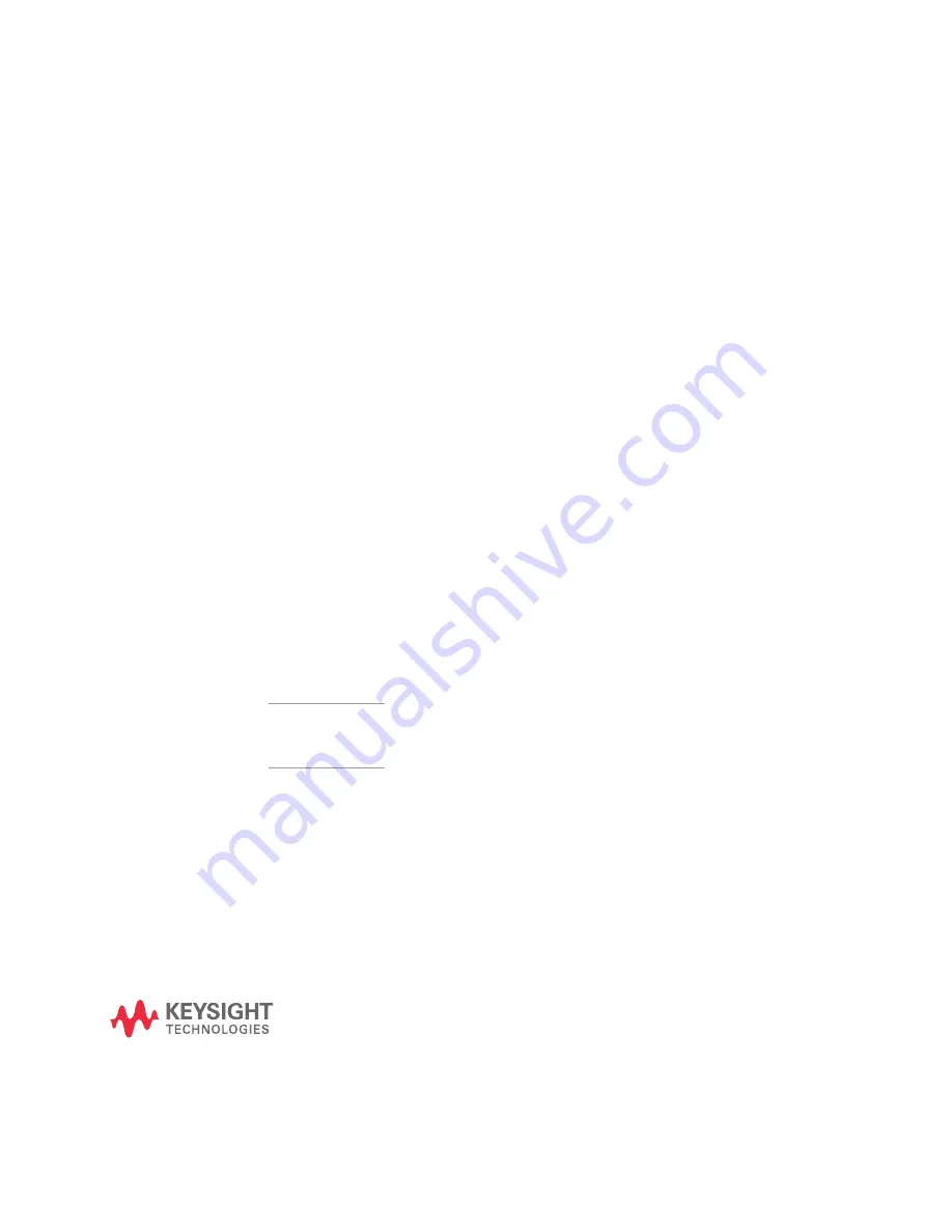 Keysight Technologies N2750A User Manual Download Page 39