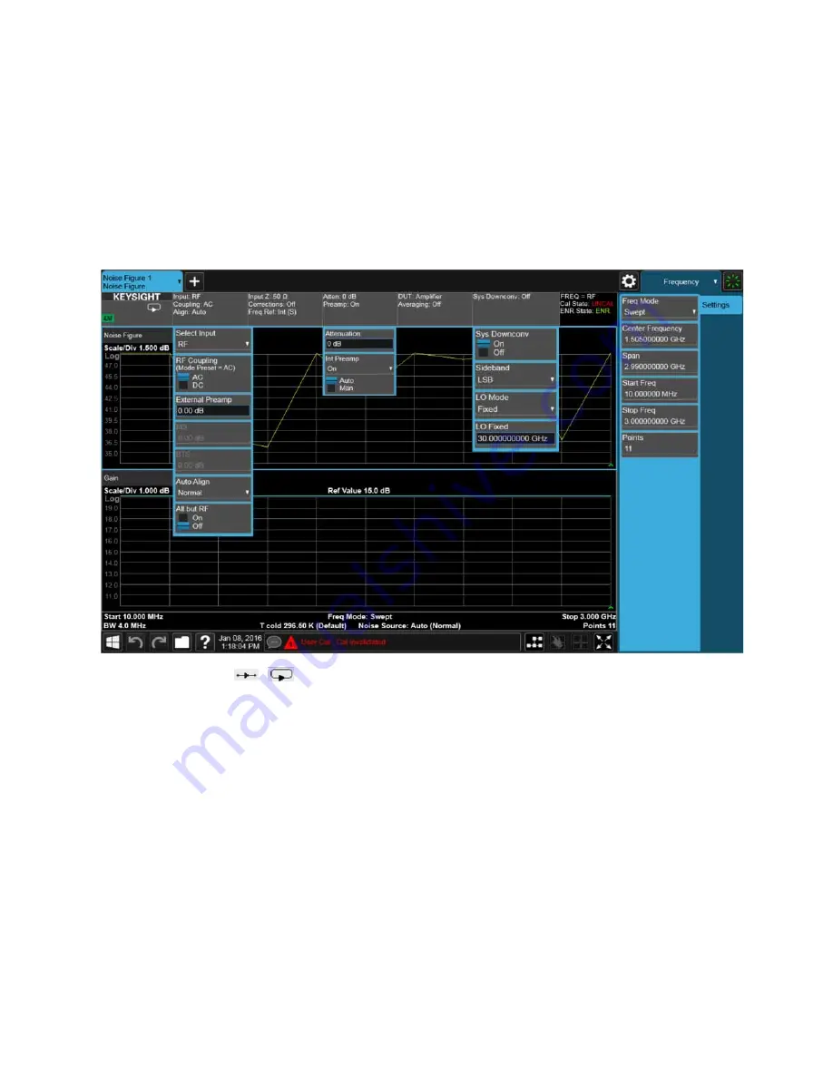 Keysight Technologies NFA X-Series Getting Started And Troubleshooting Manual Download Page 39