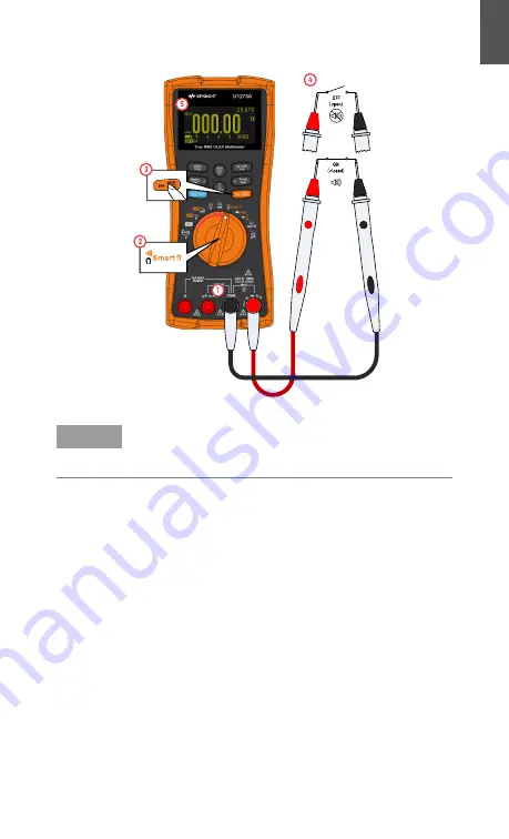 Keysight Technologies U1273A Quick Start Manual Download Page 15