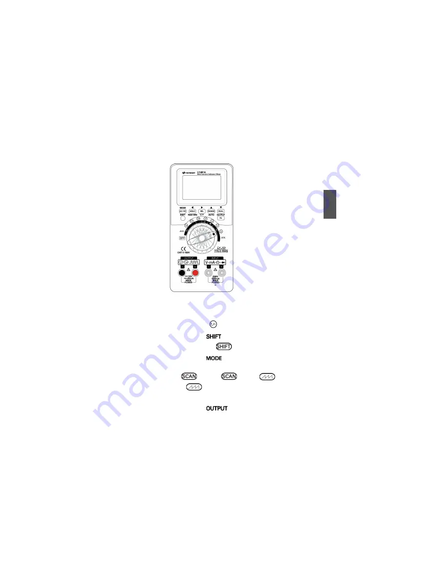 Keysight Technologies U1401B Quick Start Manual Download Page 81