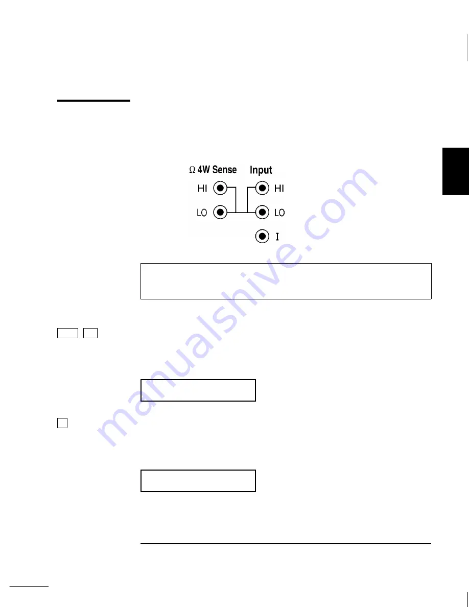 Keysight 34401A Скачать руководство пользователя страница 62