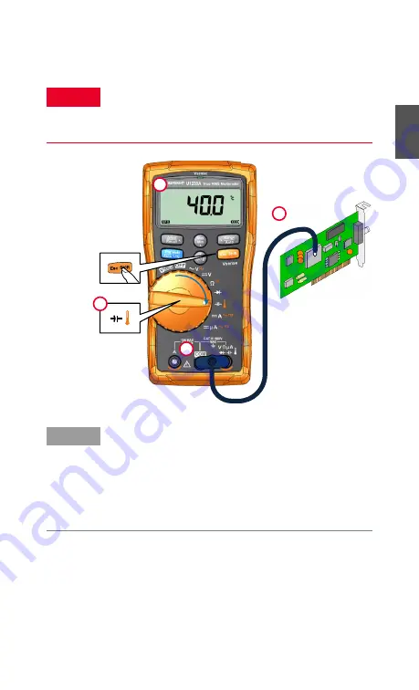 Keysight U1231A Quick Start Manual Download Page 45