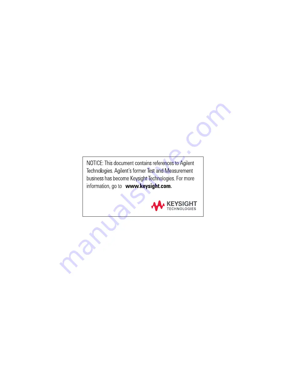 Keysight U1251B User'S And Service Manual Download Page 3