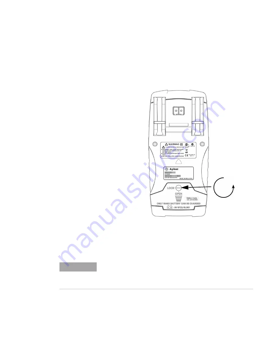 Keysight U1251B User'S And Service Manual Download Page 125