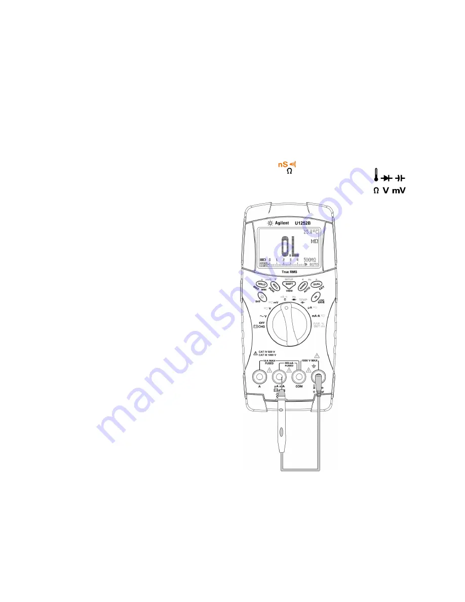 Keysight U1251B User'S And Service Manual Download Page 134