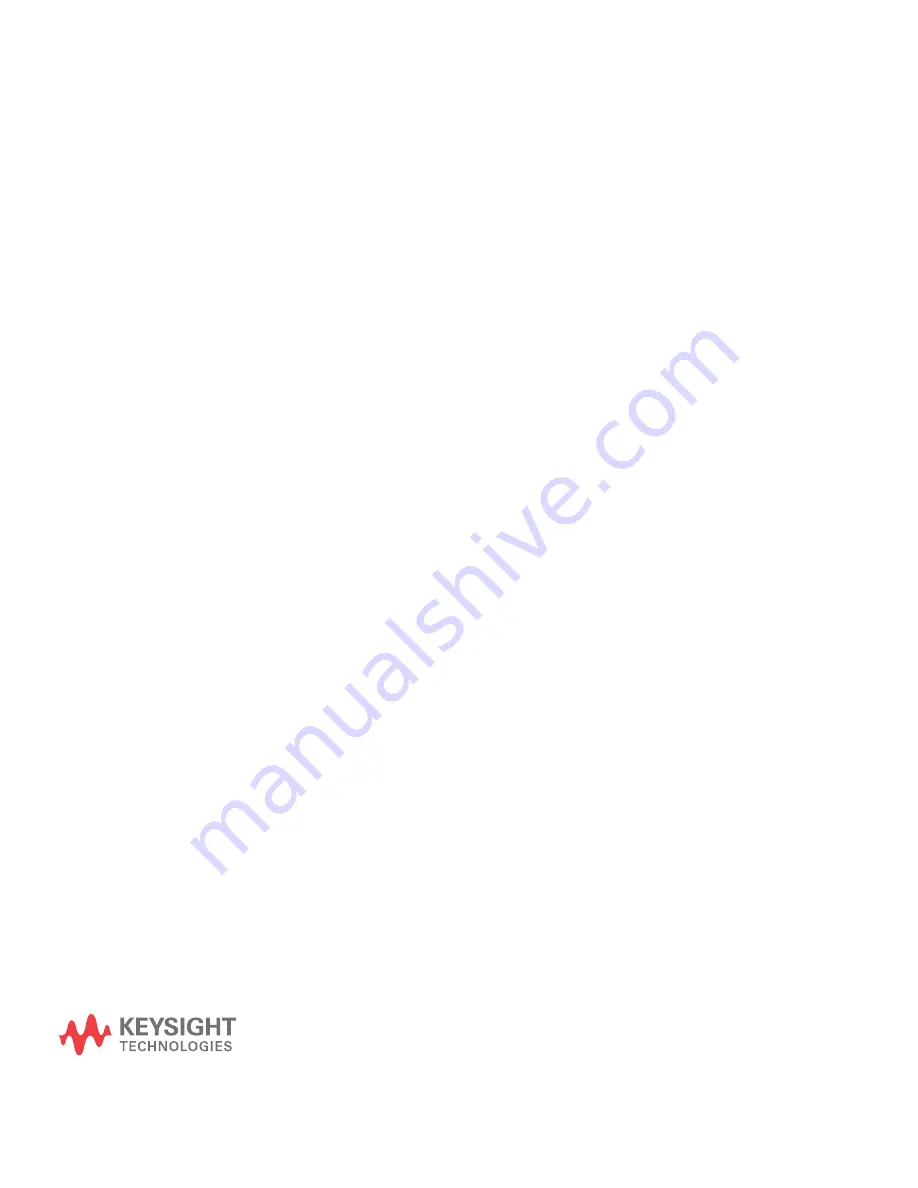 Keysight U1251B User'S And Service Manual Download Page 198