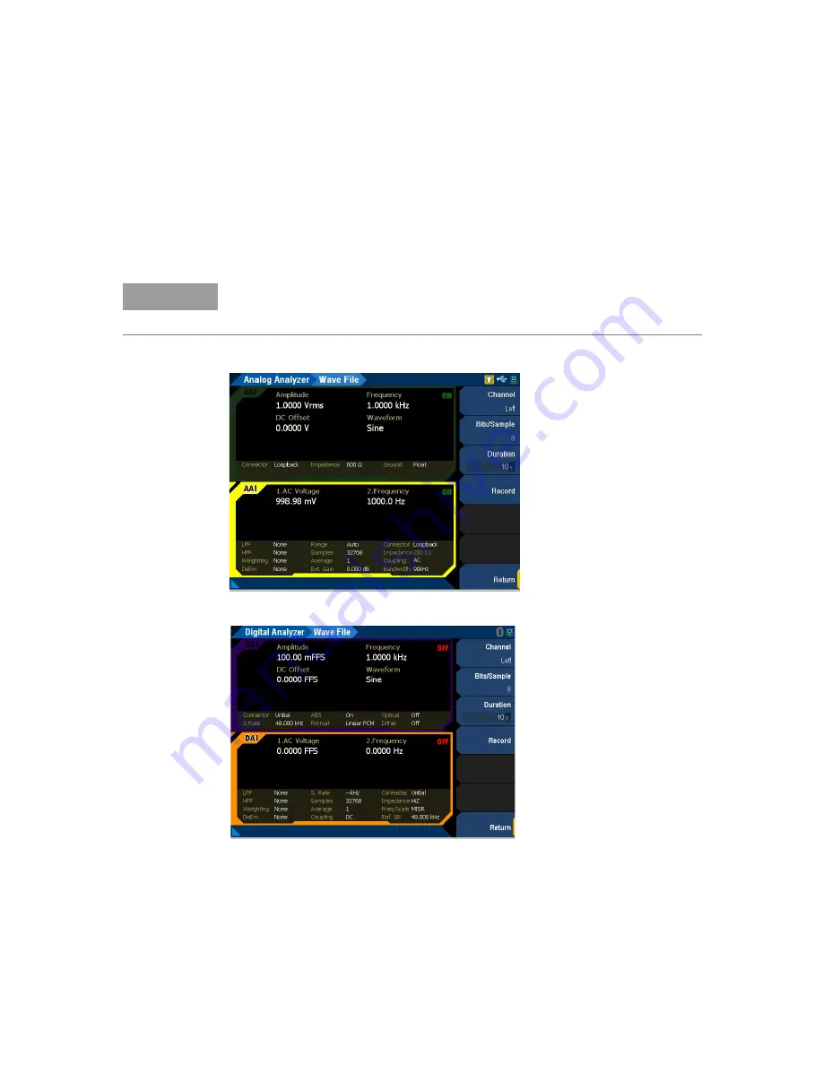 Keysight U8903B User Manual Download Page 255