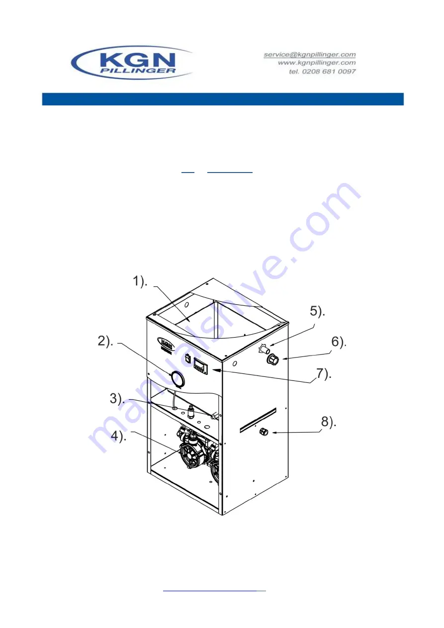 KGN pillinger SE200 Operating & Maintenance Download Page 5