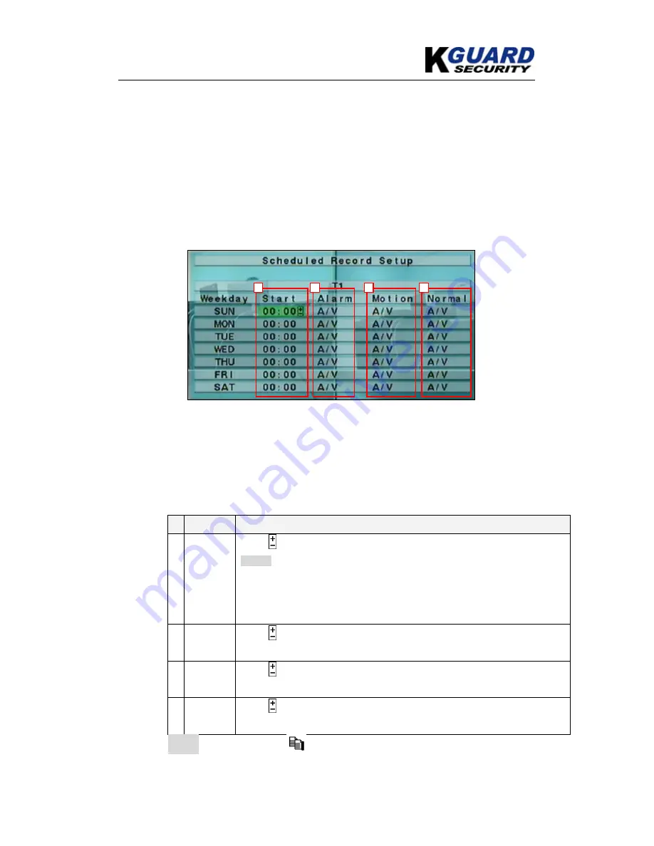 KGuard Security KG-SH330 User Manual Download Page 37