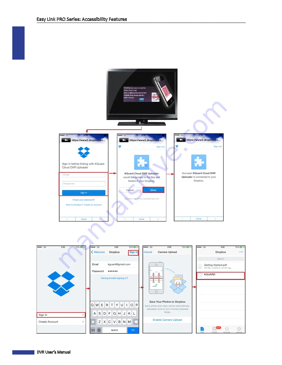 Kguard Easy Link PRO EL1622 User Manual Download Page 48