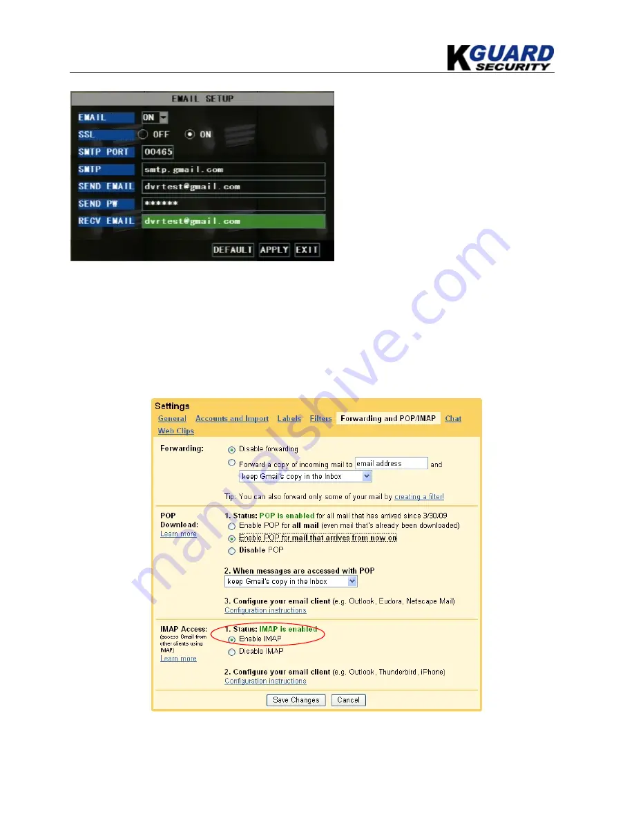 Kguard KG-SHA104 User Manual Download Page 21