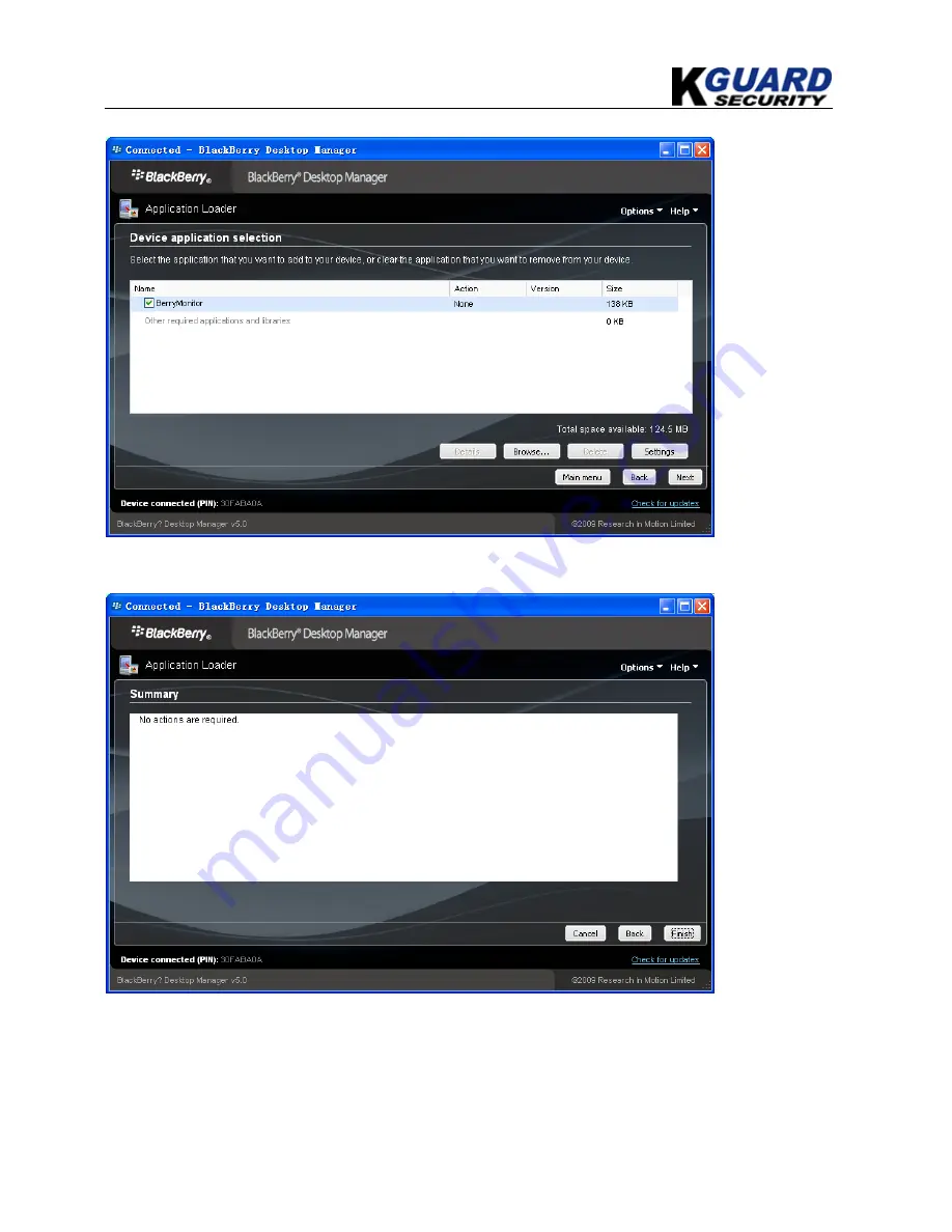 Kguard KG-SHA104 User Manual Download Page 45