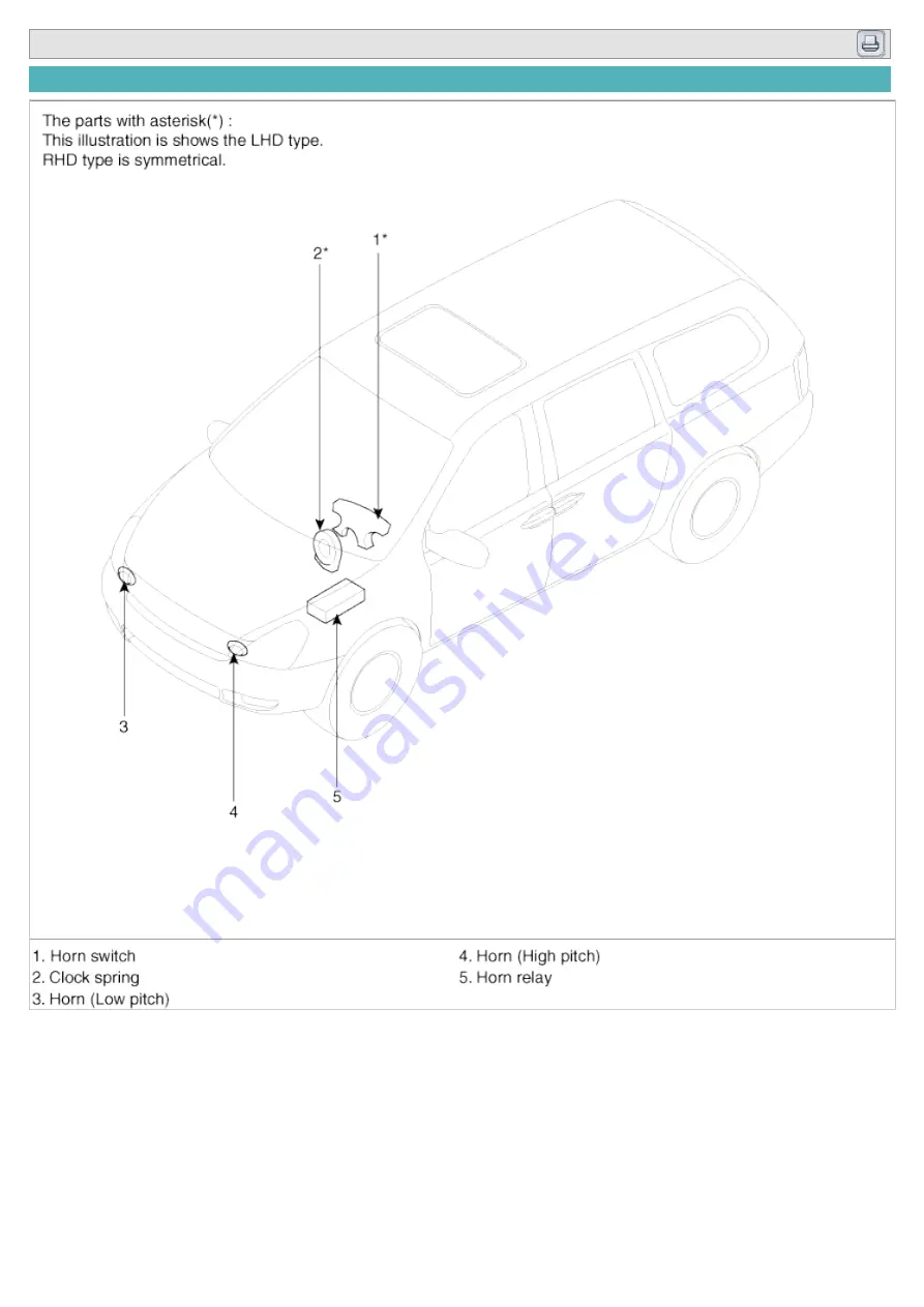 Kia Carnival 2007 Workshop Manual Download Page 1197