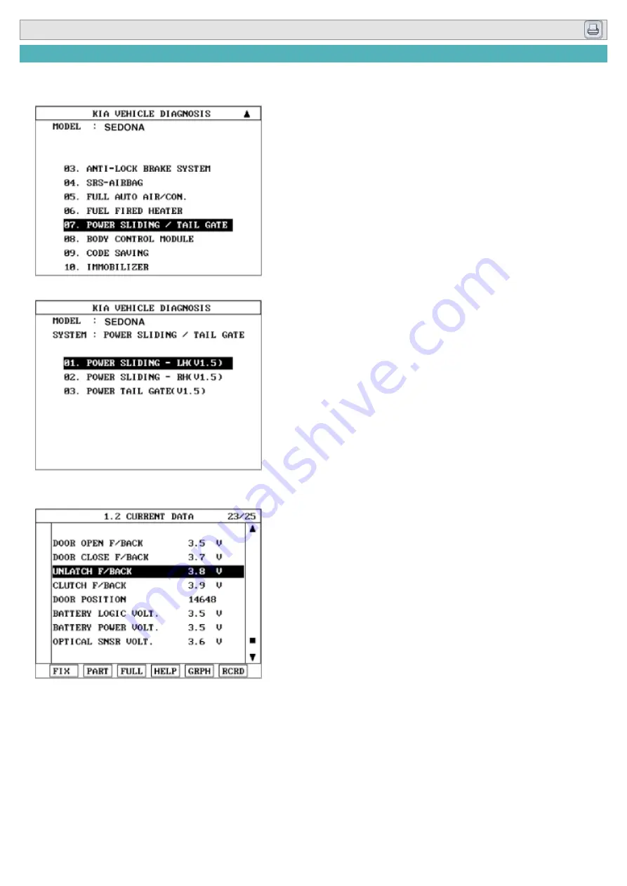 Kia Carnival 2007 Workshop Manual Download Page 1351