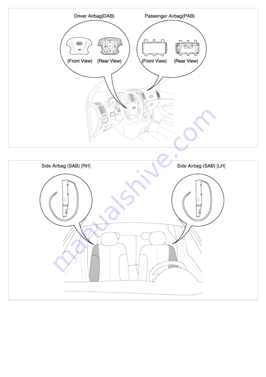 Kia Carnival 2007 Workshop Manual Download Page 800