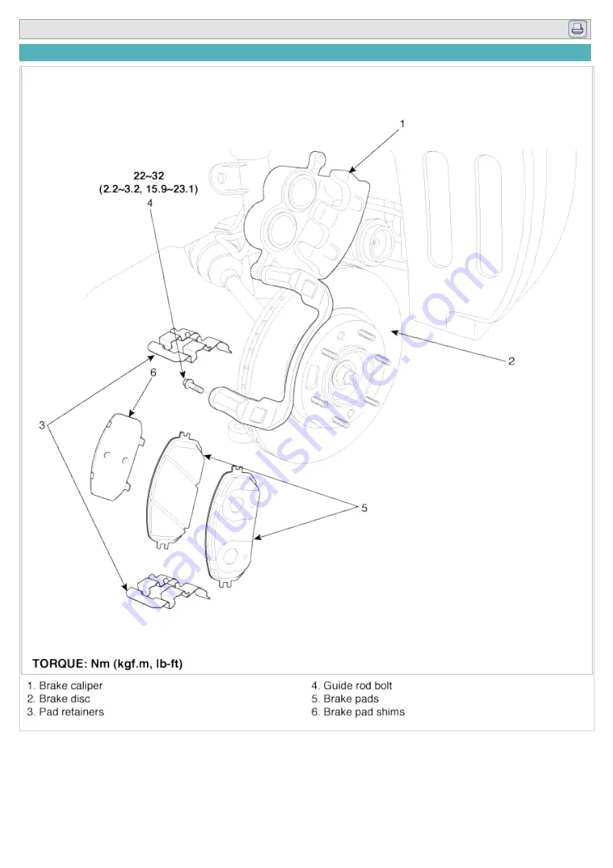 Kia Carnival 2007 Workshop Manual Download Page 897