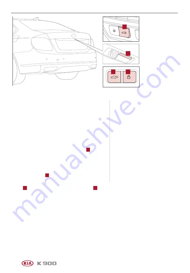 Kia K 900 Features & Functions Manual Download Page 52