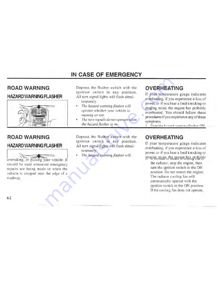 Kia Magentis 2002 Owner'S Manual Download Page 146