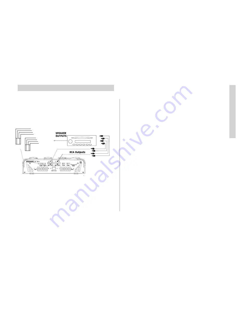 Kicker KX350.4 Owner'S Manual Download Page 5