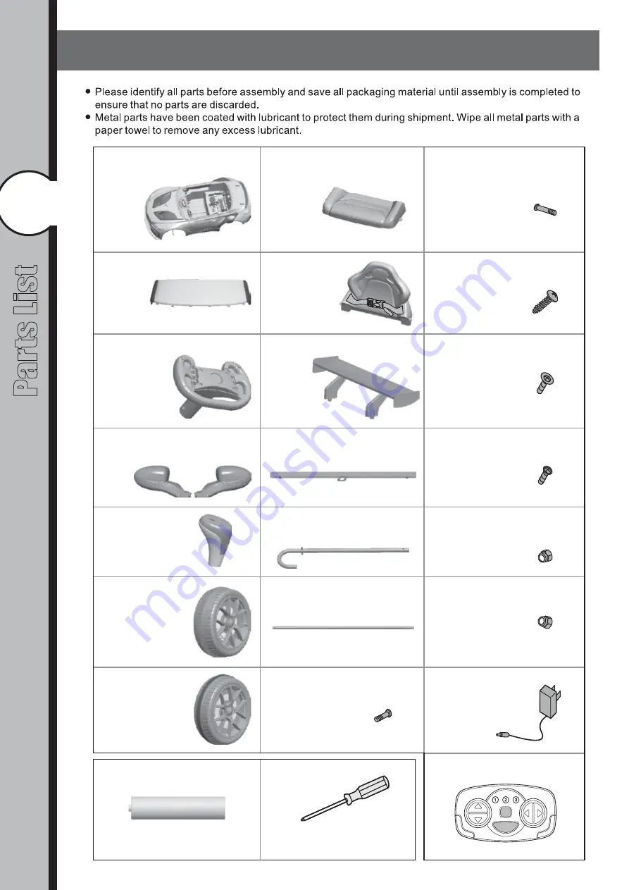 KID MOTORZ BMW M6 GT3 1207 Owner'S Manual Download Page 8