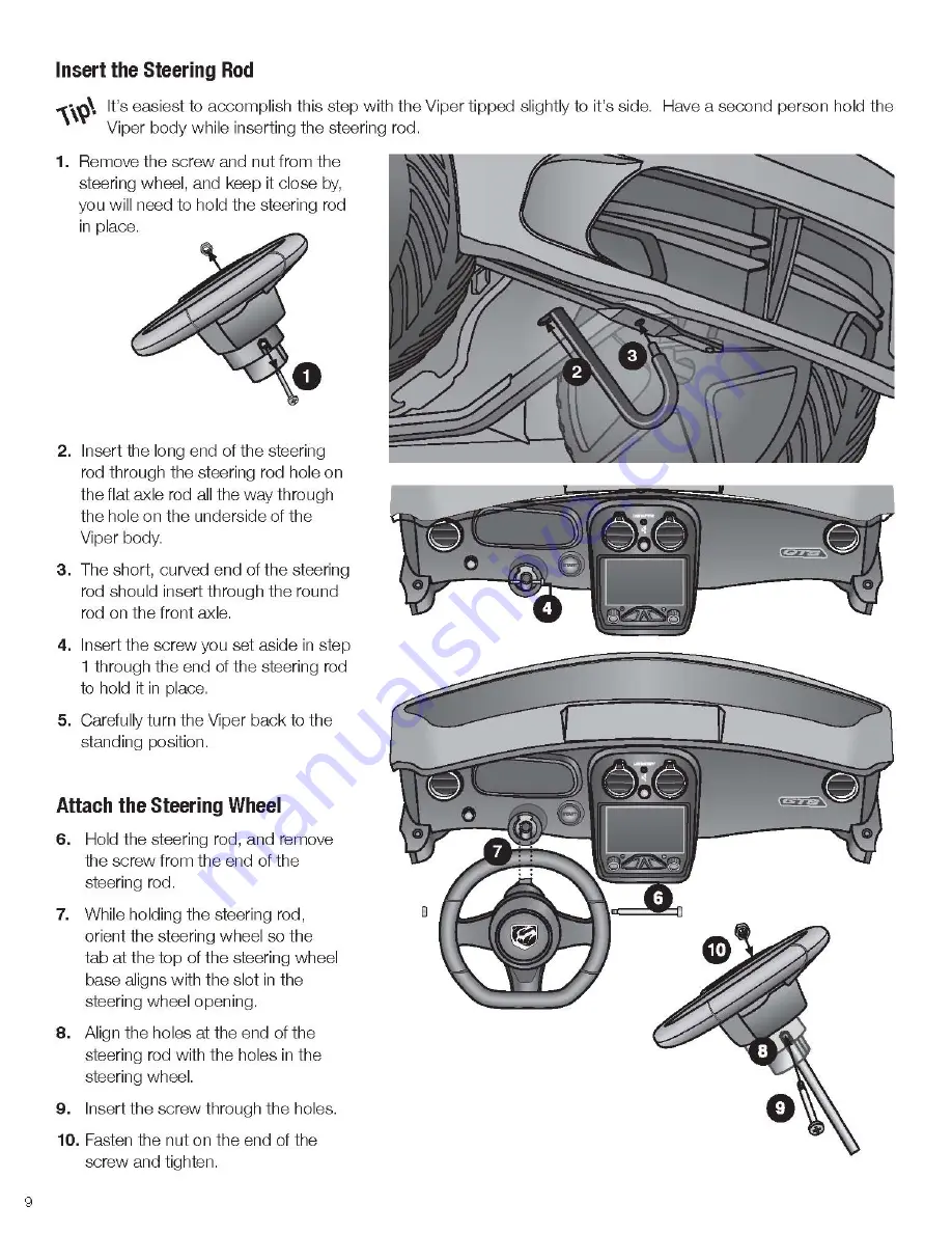 KID Trax SRT Viper KT1124WM Owner'S Manual Download Page 12