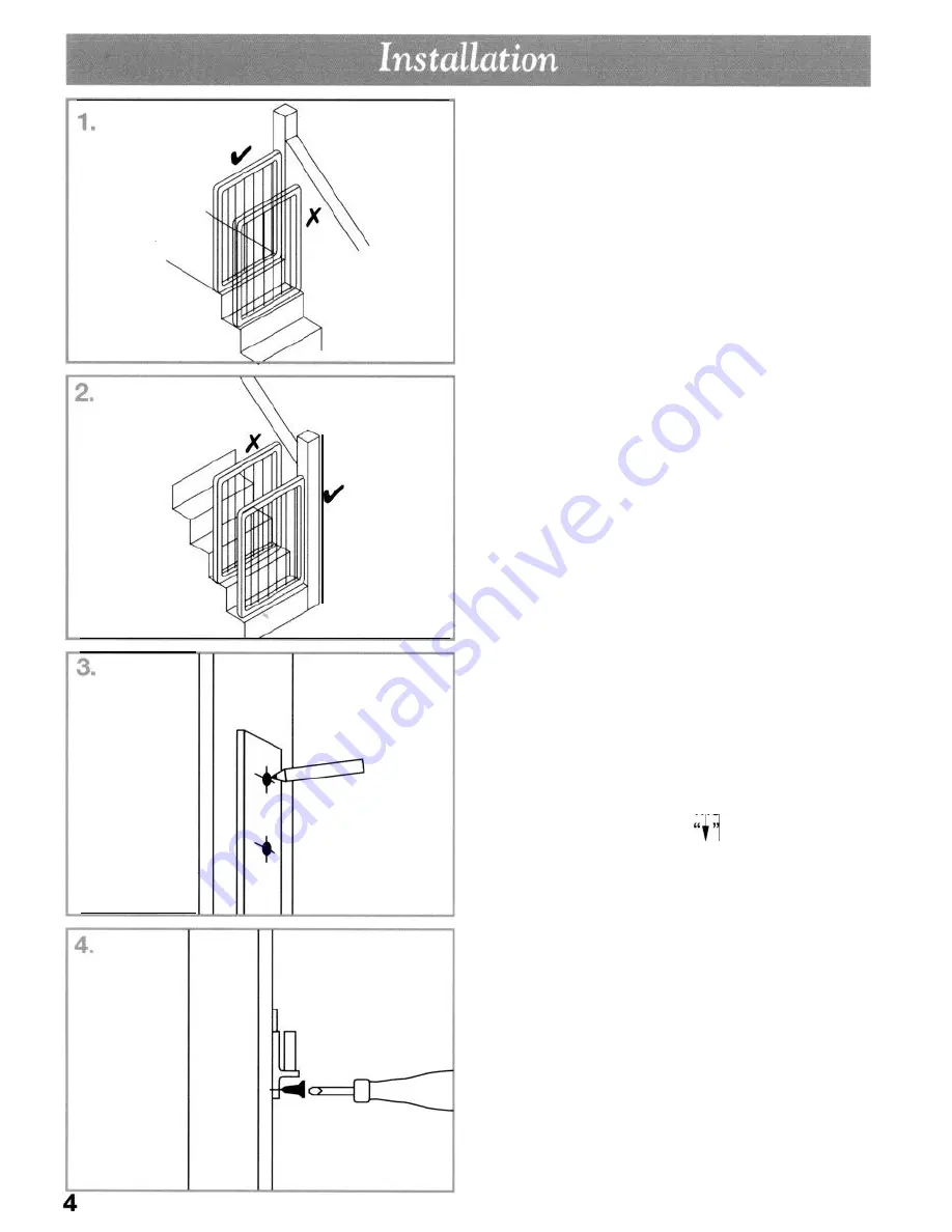 Kidco Safeway G20 User Manual Download Page 4