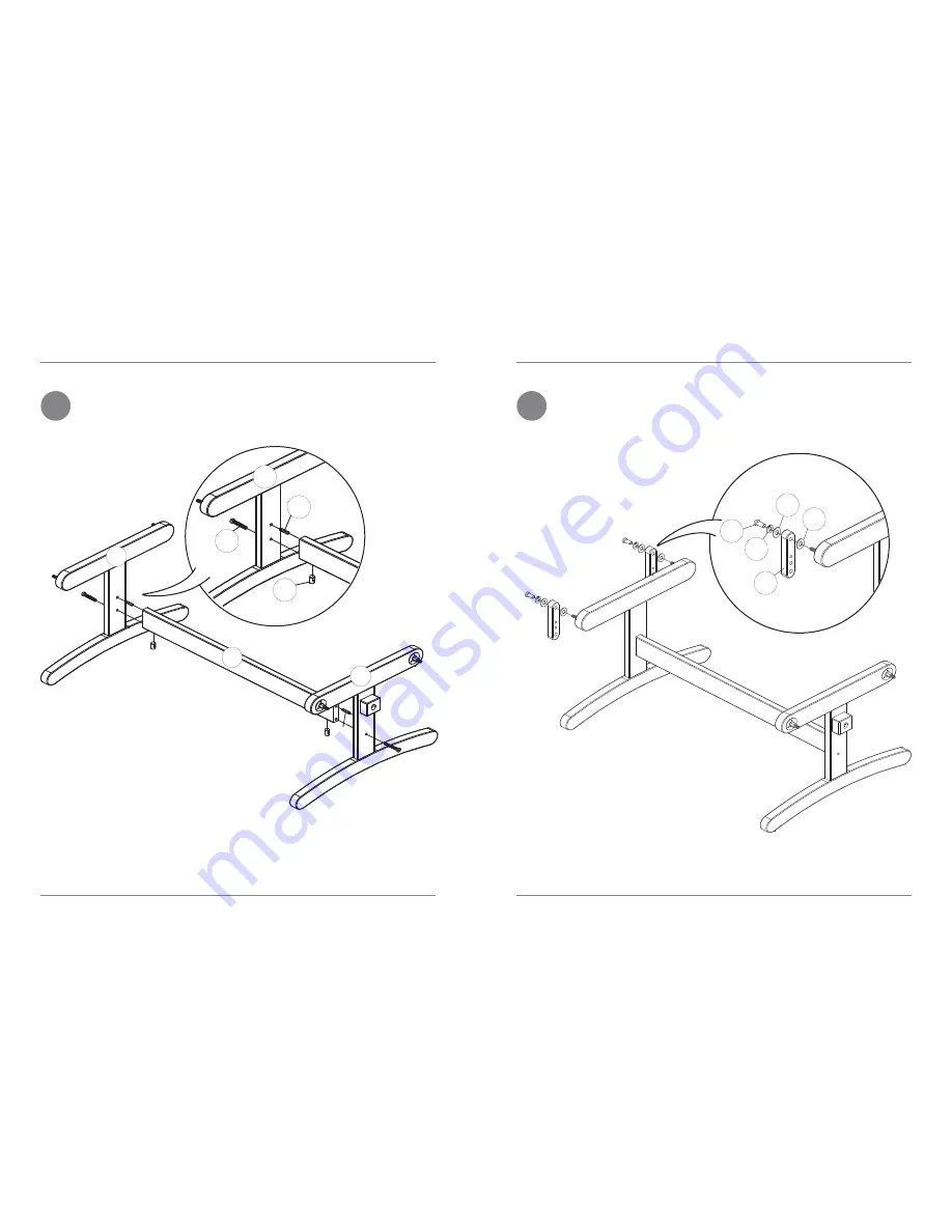 Kiddicare Gliding Crib Скачать руководство пользователя страница 3