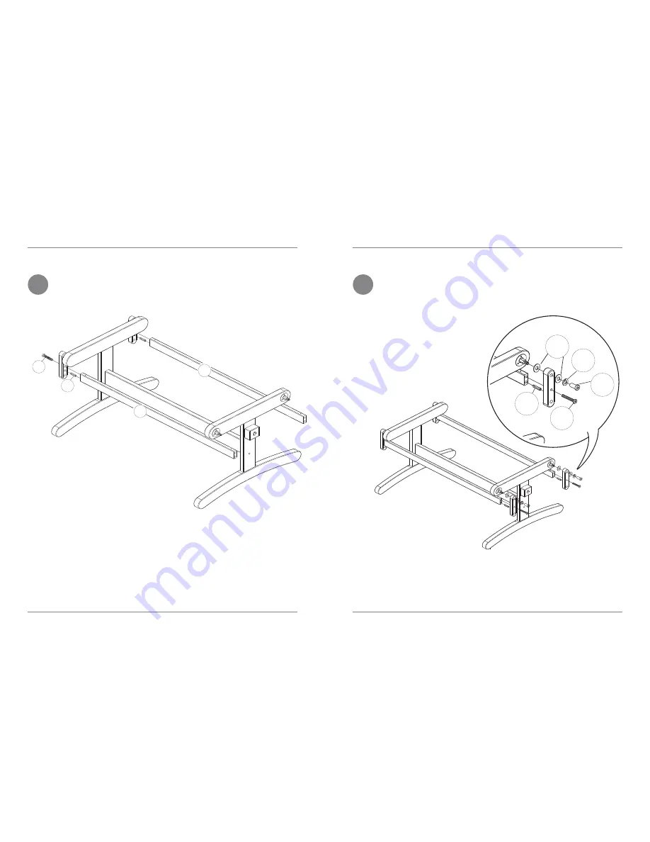 Kiddicare Gliding Crib Скачать руководство пользователя страница 4